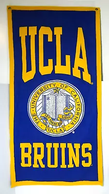 UCLA Bruins NCAA VINTAGE Felt 18  X 35  College Pennant Banner • $69.99