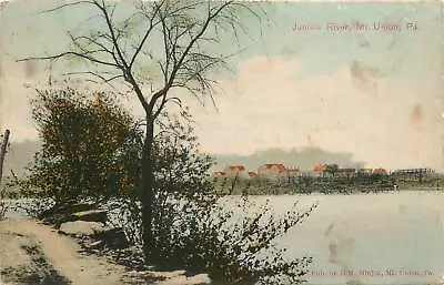 Pennsylvania PA Mt Union Juniata River 1908 Postcard • $8.95