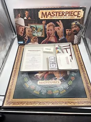 Parker Brothers Masterpiece The Classic Art Auction Game (1996) 100% Complete • $39.99
