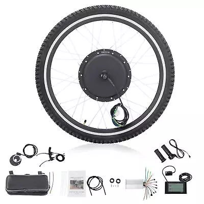 48V 1000W Electric Bicycle Motor Conversion Kit Front Wheel EBike Hub W/ Tire • $188.99