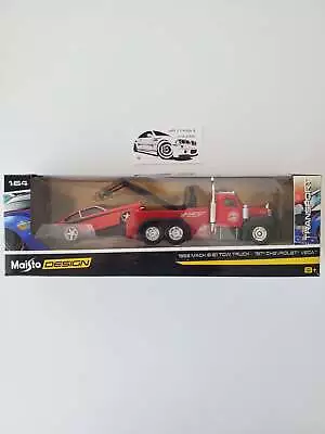 Maisto Design Transporter 1953 B-61 Mack 1971 Chevrolet Vega • $10.99