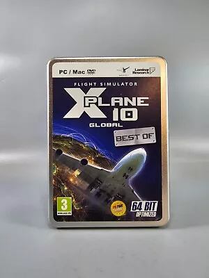 X-plane 10 Global: Best Of Pc Game Sb - Uk Pal Windows & Mac Dvd - Free P&p • £24.99