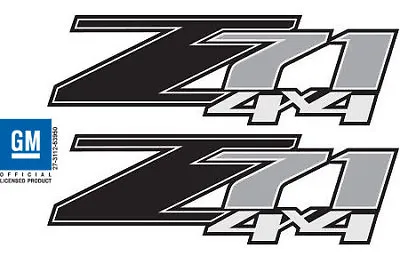 2007 - 2013 GMC Sierra Z71 4x4 Decals 1500 2500 GM Stickers Gray Black FG9A8 • $22.96