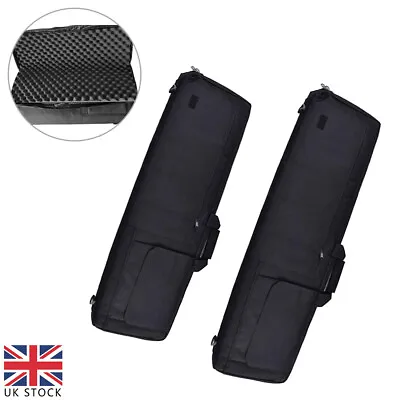 Tactical Hunting Shooting Padded Carry Case Air Rifle Gun Slip Bag With Strap • £15.99