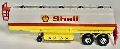 Vintage Matchbox Super Kings #k-16/k-115 Shell Articulated Petrol Tanker Trailer • $12.99