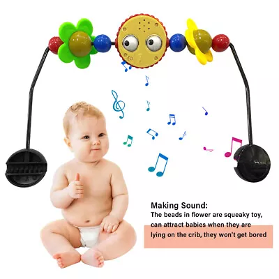 For Babies Arch Cradle Hanging Rattle Squeak Babysitter Crib Toy Activity Play • £14.39