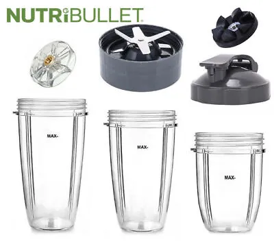 $28 • Buy Accessories For Nutribullet Nutri Bullet Replacement Extras Spare Parts Cups