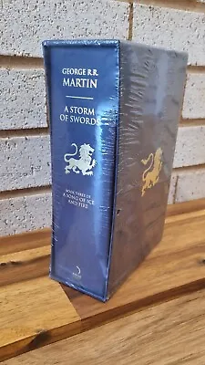 Game Of Thrones: Song Of Ice And Fire - A Storm Of Swords Slipcase HC (2011) NEW • $350