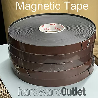 £12.72 • Buy MAGNETIC Tape Self Adhesive TAPE 25mm Wide Double Sided Peel Off Backing