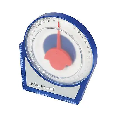 New Magnetic Inclinometer Roofing Scaffolding Angle Finder Level Gauge • £7.89