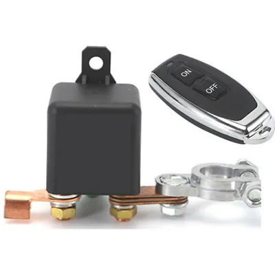 Car Battery Disconnect Master Switch Cut Off Isolator W/Wireless Remote Control • $32.30