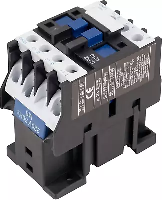 Ultra Durable CJX2-1210 3 Pole Contactor 25 Amp 220VAC Coil By Bluestars - Compa • $15.39