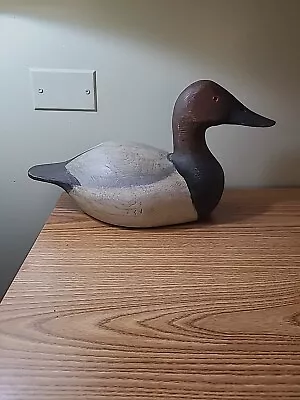 Wooden Duck Decoy • $25