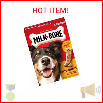 Medium Dog Milk Bone Treats Original Biscuits 24 Oz • $7.38