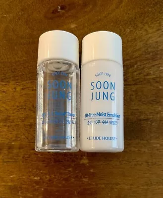 Etude House Soon Jung Skin 15ml + Lotion 15ml Sample US Seller • $3.49