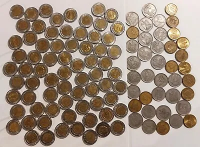 $39.99 • Buy Egypt Huge Coins Bulk 1.75 Pounds 110 Coins Lot - 5, 10, 50 Piastres And 1 Pound
