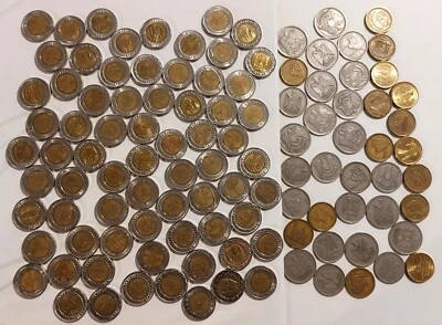 $39.99 • Buy Egypt Huge Coins Bulk 1.75 Pounds 110 Coins Lot - 5, 10, 50 Piastres And 1 Pound