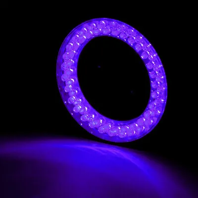 60 LED Purple UV Light Source Microscope Ring Light Lamp Illuminator 110V-240V • $36.09