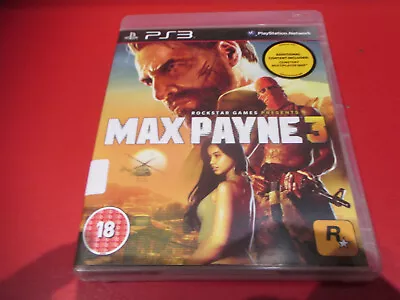 Max Payne 3 Playstation 3 Cd Video Game RARE COLLECTABLE • $15