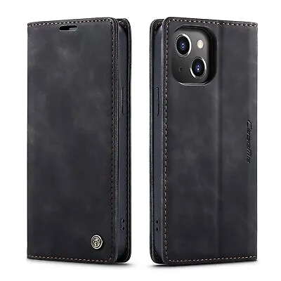Wallet Leather Case Flip Cover For IPhone 15 14 13 12 11 Pro Max XR X 8 7 6 Plus • $12.89