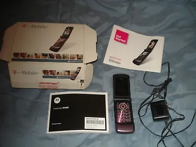 Motorola W Series W490 - Purple (T-Mobile) Cellular Phone (For Parts Or Repair) • $29.99