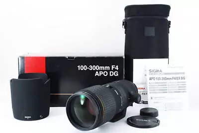 SIGMA SIGMA APO 100-300mm F4 EX DG HSM Nikon Nikon 102220617 • $545.49