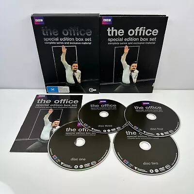 THE OFFICE Special Edition 4 Disc DVD Box Set Complete Series REGION 4 BBC • $11