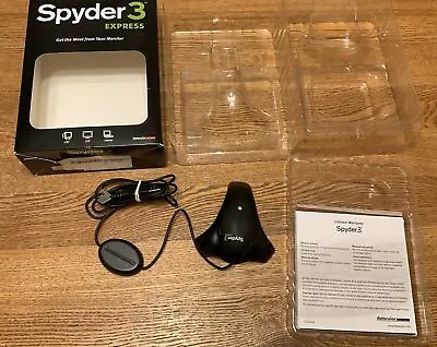 EUC Datacolor Spyder 3 Express Monitor Calibration For PC And MAC DC S3X100 • $25