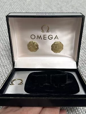 £150 • Buy Omega Olympic Watch Box 1968 With Silver 25 Pesos Coin