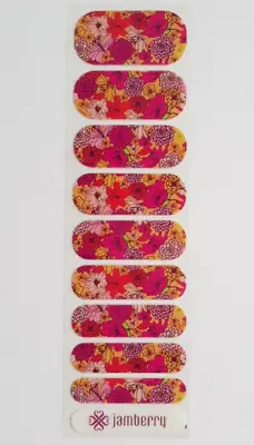 Jamberry Beauty In Bloom May 2016 Tbt Exclusive Half Sheet Nail Wrap • $3.50
