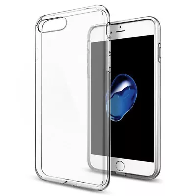 $3.93 • Buy New For IPhone 8 7 Plus Case Cover Gel Soft Slim Clear Ultra Silicone Thin