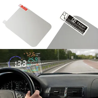 $3.22 • Buy Car Special HUD Head Up Display Reflective Films Sticker Accessories Universal