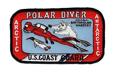 USCGC BURTON ISLAND Polar Diver Antarctica 1978 W6159 USCG Coast Guard Patch • $20