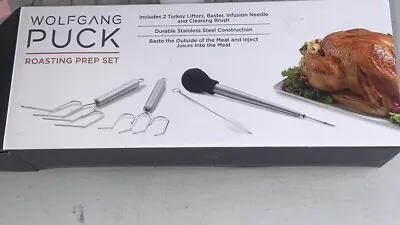 Wolfgang Puck Roasting Prep Set NEW IN BOX • $11.97