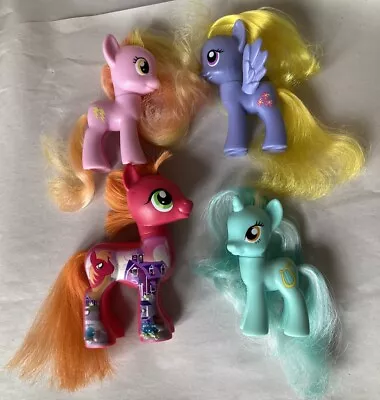 My Little Pony G4 Lot Of 4 Brushable Big Mcintosh Lyra Honey Rays Lily Blossom • $20