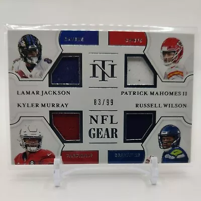 2020 National Treasures Lamar Jackson Patrick Mahomes Kyler  Murray 83/99 • $130