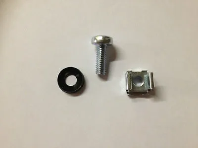£3 • Buy 19  Rack Cage Nuts & Bolts - Recording Studio Furniture - 12 PACK