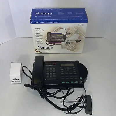 Bottle Venture Three Line Telephone Multi Line Communications System With Box  • $40