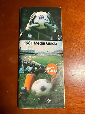 RETRO Original NASL Media Guide Minnesota Kicks 1981 Final Season • $18