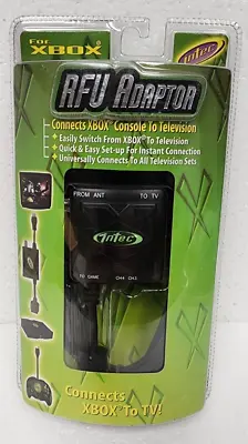 Intec RFU Adaptor For Xbox Connects Xbox To TV Sealed Old School • $9.99
