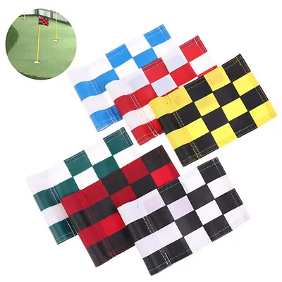 £5.77 • Buy Golf Backyard Training Aids Nylon Hole Pole Cup Flags Putting Green Mark KY