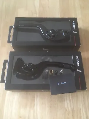 Rizoma Adjustable Plus Clutch+Brake Levers LBX500B/LCX802B Triumph Like New • $117