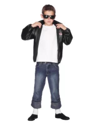 Grease Kids T-Birds Jacket Black • £22.23