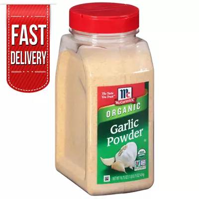 McCormick Organic Garlic Powder 16.75 Oz • $15.95