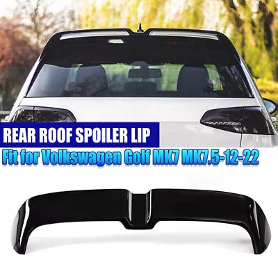 Rear Boot Spoiler Wing Gloss Black For Vw Golf Mk7 Mk7.5 R Gtd Gti Otg Style Us • $82.99