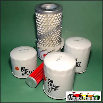 FLK5224-C Oil Fuel Air HST Hyd Filter Kit Kubota F2000 F2100 Mower Tractor • $68.50