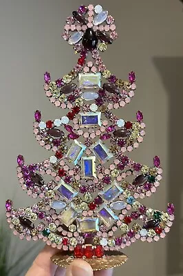 Czech Vintage Crystal Tree • $140