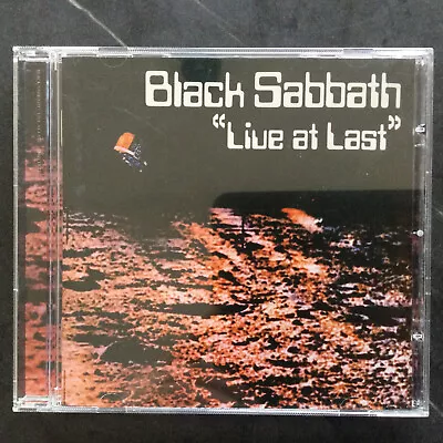 Black Sabbath ~ Live At Last CD. Sanctuary Midline – SMRCD071 • $22.95