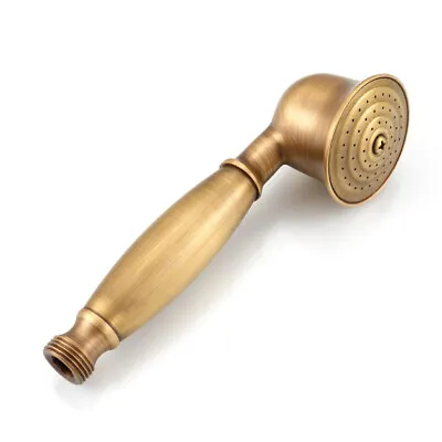 £11.87 • Buy Antique Brass Telephone Hand Held Shower Head Bathroom Hand Showerhead Spary