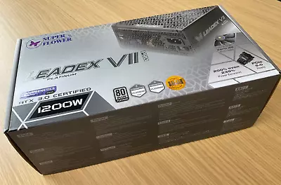 NEW Boxed Super Flower Leadex VII Platinum PRO 1200W ATX 3.0 / 3.1 Modular PSU • £200